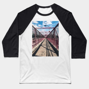 Williamsburg Bridge NYC Baseball T-Shirt